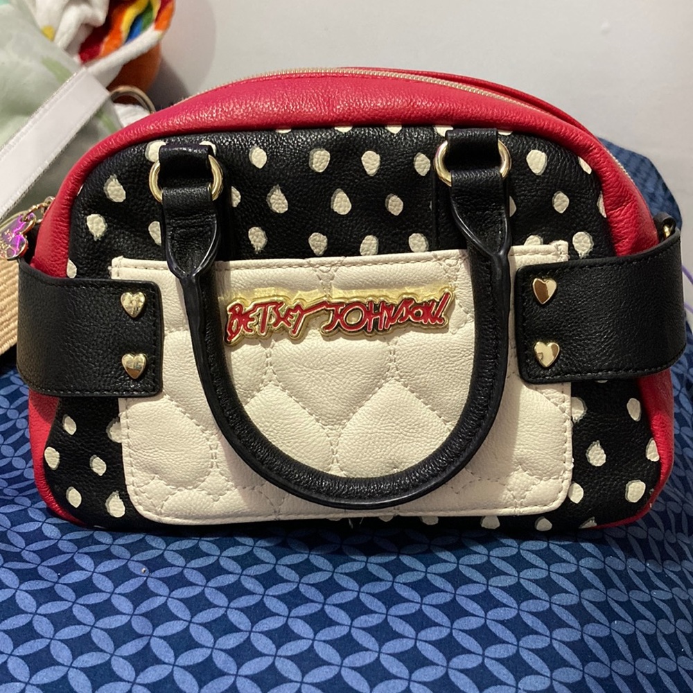 Betsy Johnson purse with strap
